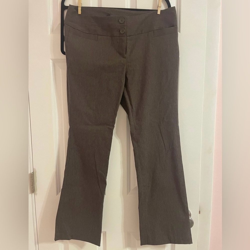 NWOT The Limited brown bootcut pants, size 12
